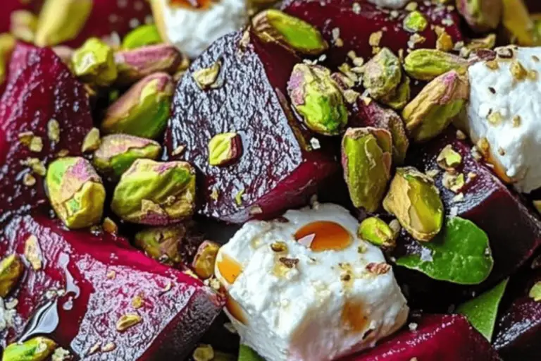 Beet and Goat Cheese Salad-min