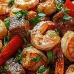 Cajun Beef and Shrimp
