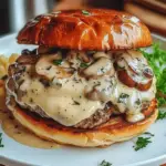 Mushroom Swiss Burger