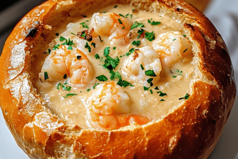 Creamy Seafood Chowder Bread Bowl Recipe | Easy Comfort Food 2 Seafood Chowder Bread Bowl