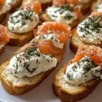 Smoked Salmon Crostini