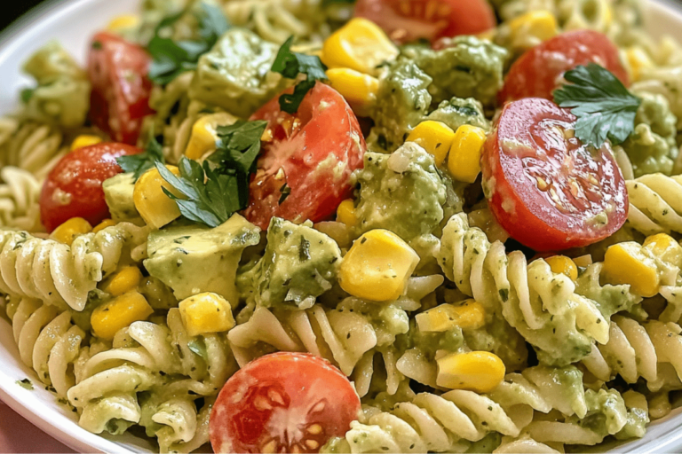 Creamy Avocado Pasta Salad