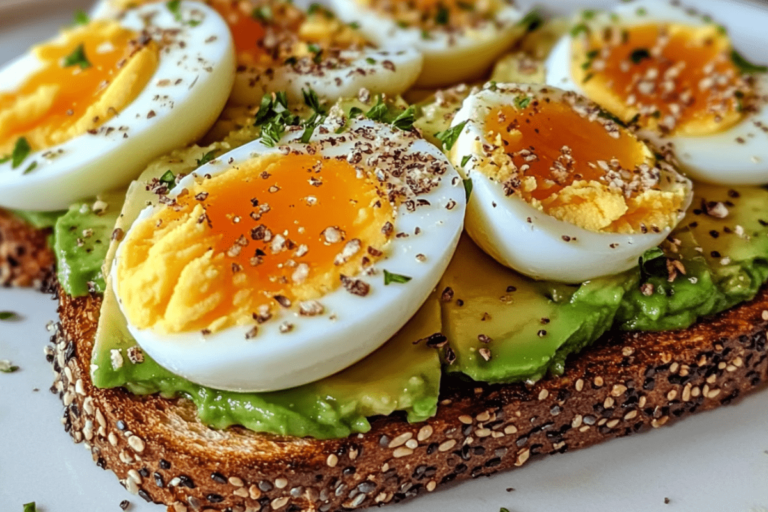 Avocado Toast with Eggs