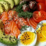 Smoked Salmon Breakfast Plate