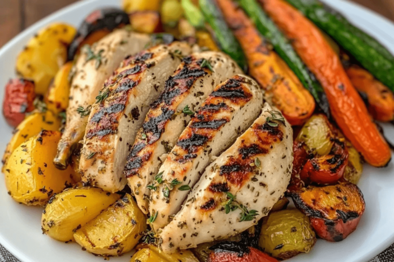 Grilled Garlic & Herb Chicken