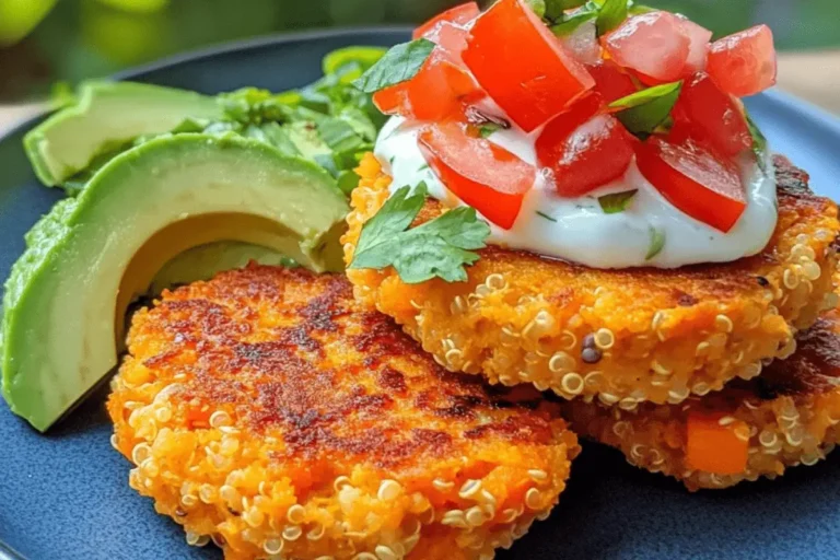 LOW CARB SWEET POTATO QUINOA PATTIES min