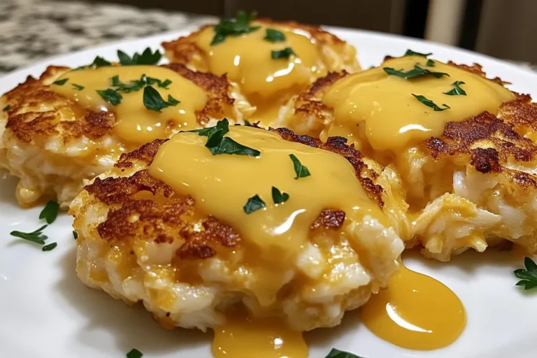 Cheddar Bay Crab Cakes