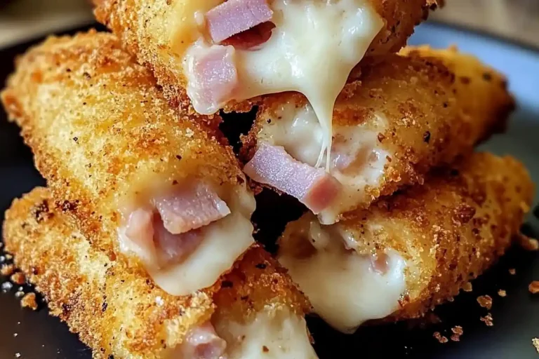 Chicken Ham and Cheese Sticks