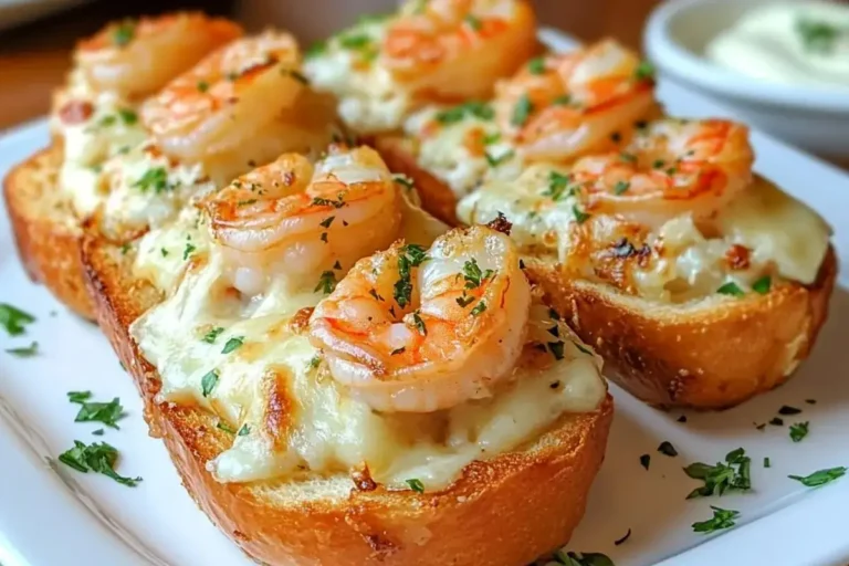 Crabby Shrimp‑Stuffed Garlic Bread Bombs