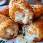 How to Make Irresistible Shrimp Alfredo Burrito Bites 3 Deep Fried Shrimp Alfredo Burrito Bites