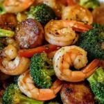 The Secret to Perfect Garlic Butter Shrimp & Sausage Stir-Fry 3 Garlic Butter Shrimp Sausag