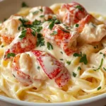 Lobster Alfredo Pasta – Creamy Gourmet Seafood Pasta Recipe 3 Lobster Alfredo Pasta