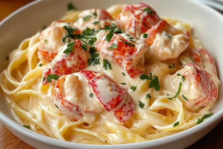 Lobster Alfredo Pasta