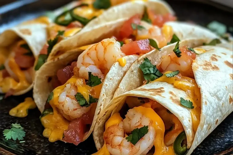 Shrimp Nacho Wraps