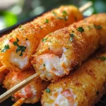 Shrimp and Crab Nacho Bomb Corn Dogs You Need to Try 3 Shrimp and Crab Nacho Bomb