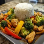 Sweet & Savory Chicken Stir-Fry with Steamed Rice 3 compressed custom 1200x800 2