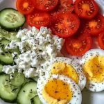 Cottage Cheese Protein Plate with Veggies & Spiced Egg 3 r 1 1