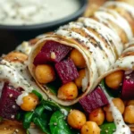 Beet Chickpea Wraps: Discover Your New Favorite Meal! 3 Beet Chickpea Wraps