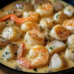 Creamy Garlic Seafood 1