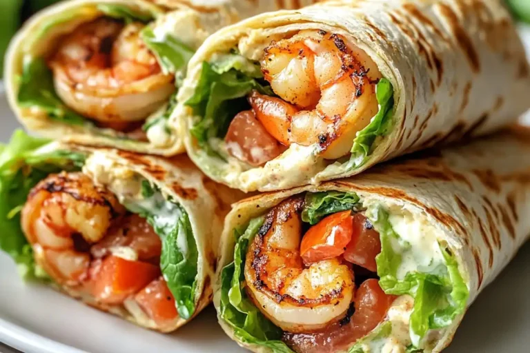 Grilled Shrimp Wraps