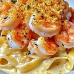 Loaded Seafood Alfredo