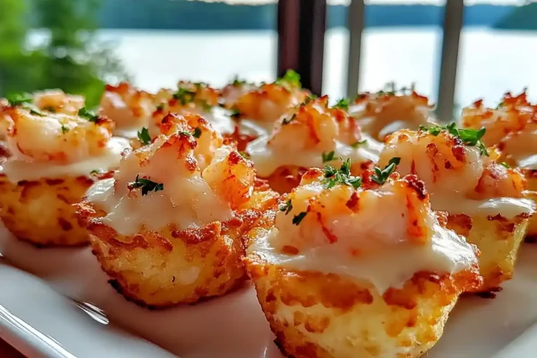 Lobster Alfredo Cups