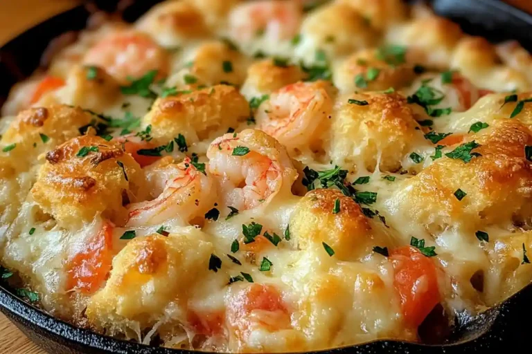 Seafood Nacho Skillet