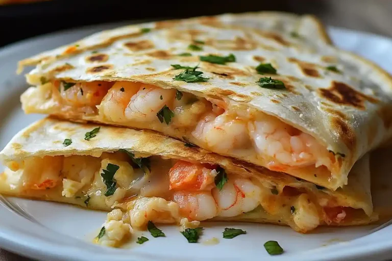 Shrimp Crab Quesadillas