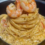 Shrimp Cream Linguine