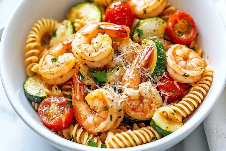 Shrimp Zucchini Pasta