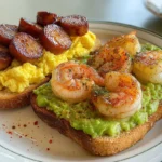 Savory Breakfast Toast Duo 3 Breakfast Shrimp Toast