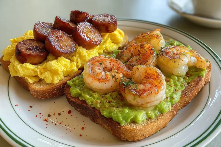Breakfast Shrimp Toast