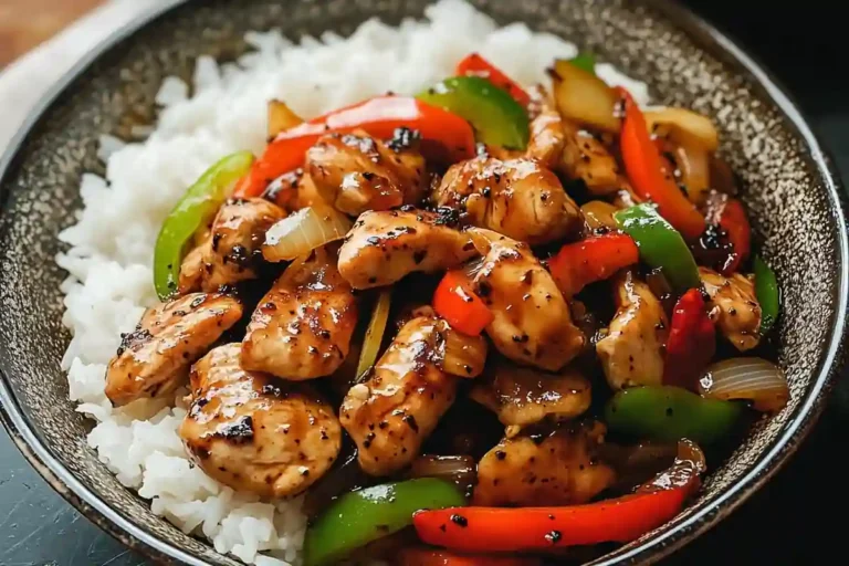 Black Pepper Chicken Stir Fry