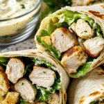Chicken Caesar Wraps Made Easy in Just 15 Minutes 3 Chicken Caesar Wraps