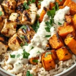 Chicken Sweet Potato Bowl