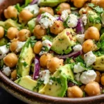 Chickpea Avocado Salad