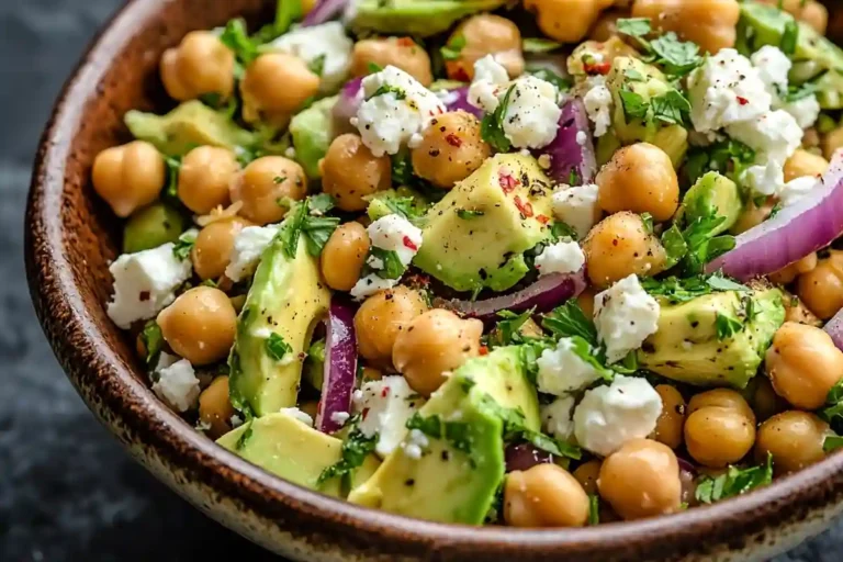 Chickpea Avocado Salad