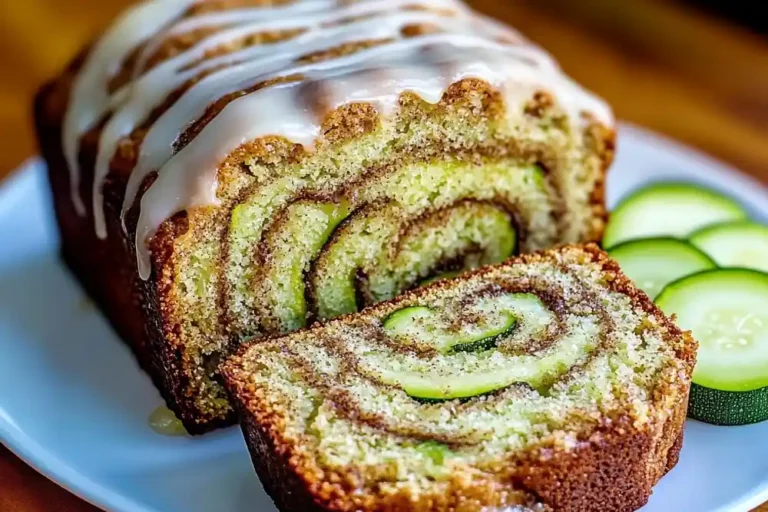 Cinnamon Roll Zucchini Bread