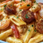 Creamy Cajun Shrimp Pasta