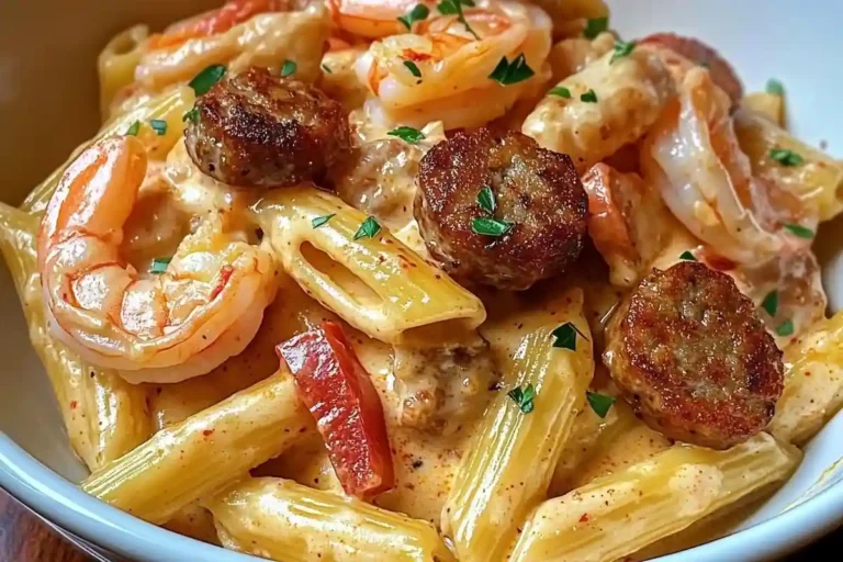 Creamy Cajun Shrimp Pasta