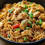 Easy ramen stir fry Chicken noodle stir fry Quick weeknight dinner Asian chicken noodles Stir fry with ramen noodles Homemade ramen stir fry
