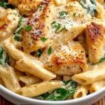 Garlic Parmesan Chicken Pasta