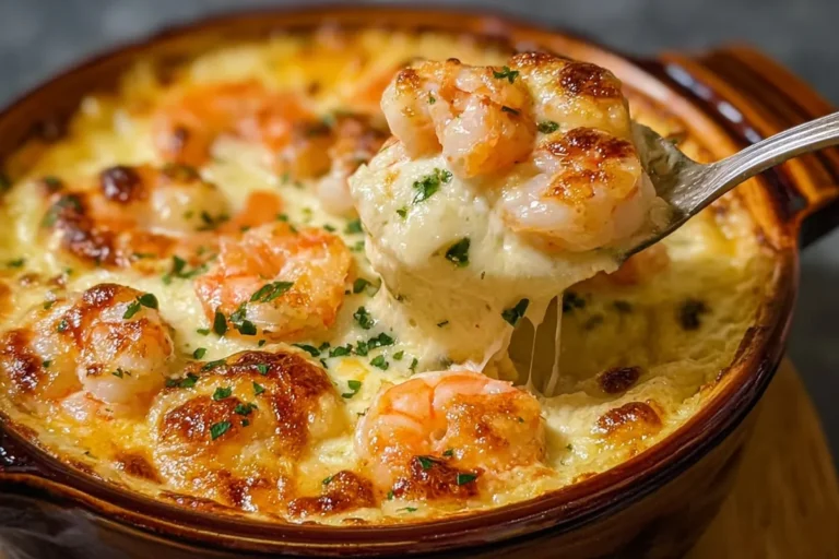 Garlic Shrimp Gratin