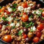Keto Mediterranean Chicken Skillet