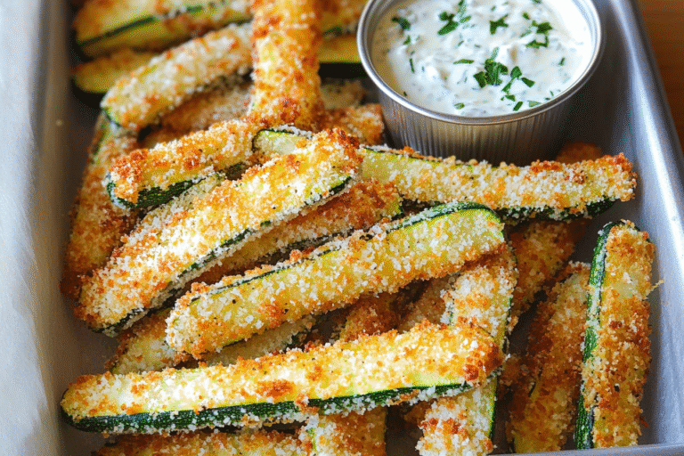 Parmesan Zucchini Fries That Beat Regular Fries 2 Parmesan Zucchini Fries