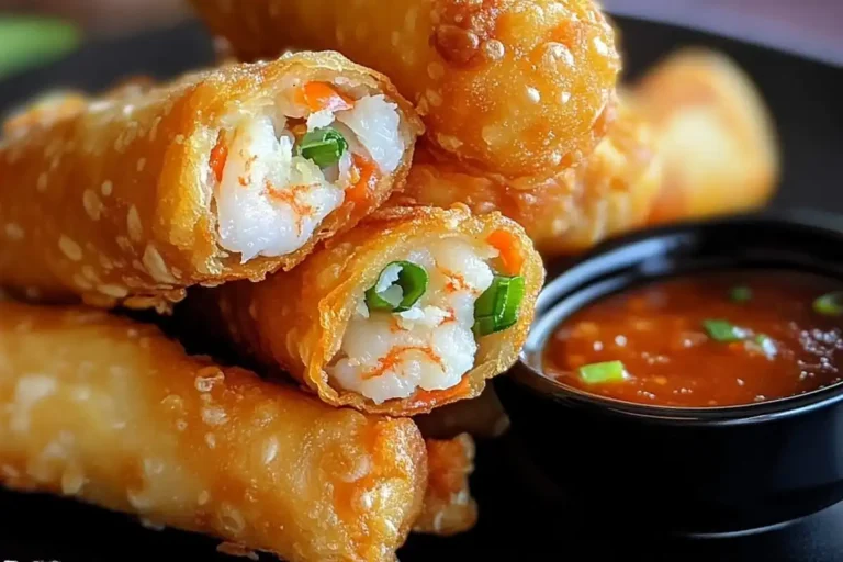 Shrimp Crab Egg Rolls