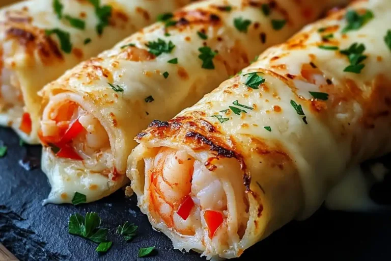 Shrimp Crab Fajita Rolls
