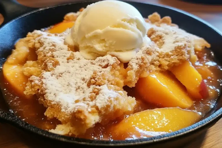 Southern Peach Cobbler