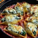 Spinach Ricotta Stuffed Shells