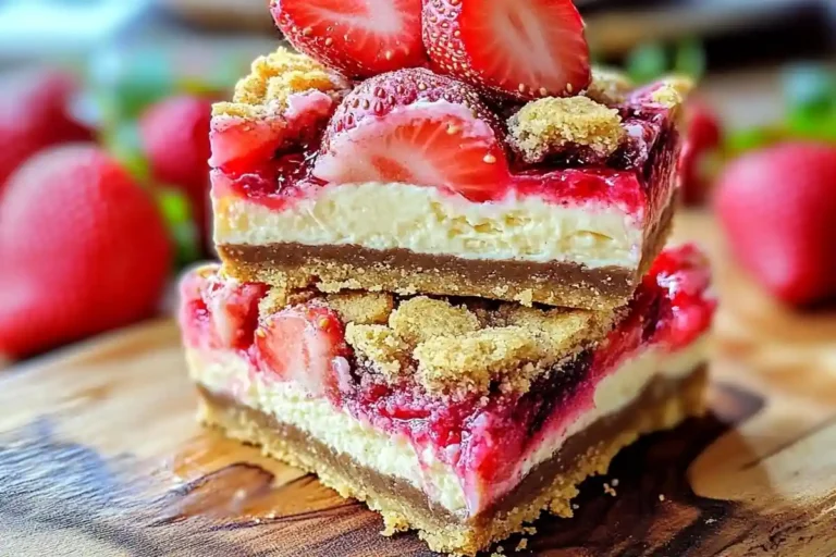 Strawberry Cheesecake Bars